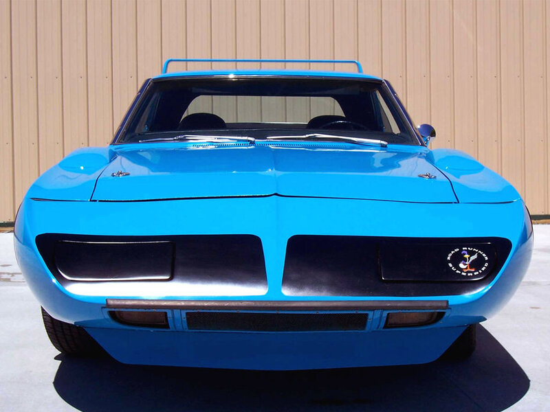 Blue Muscle Car — Static