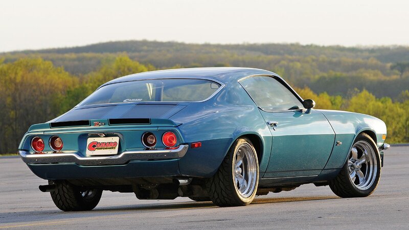 Blue Muscle Car — Teal, Calm