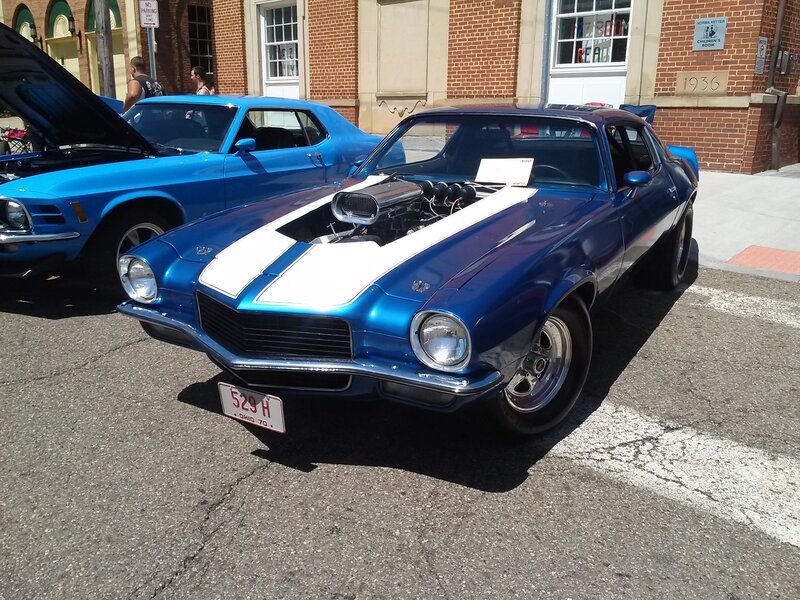 Blue Muscle Cars