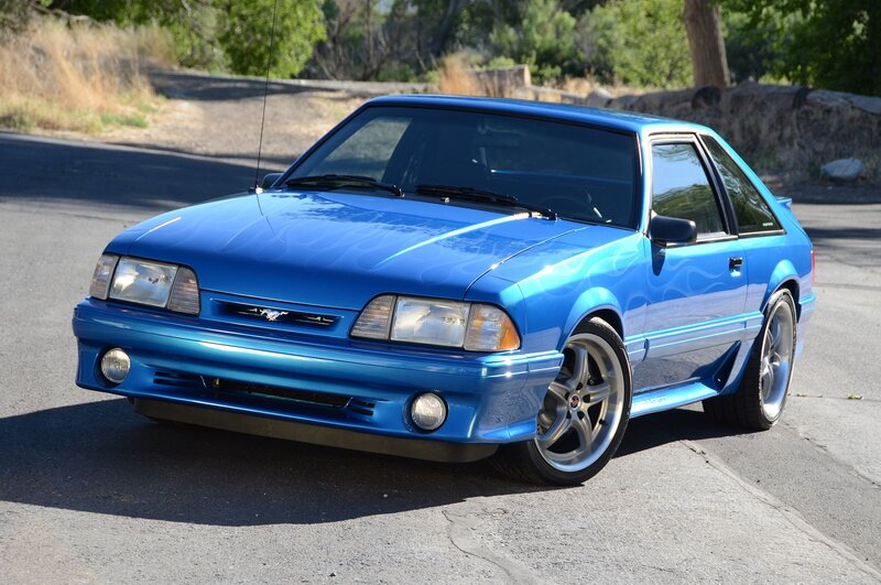 Blue Mustang Fox Body