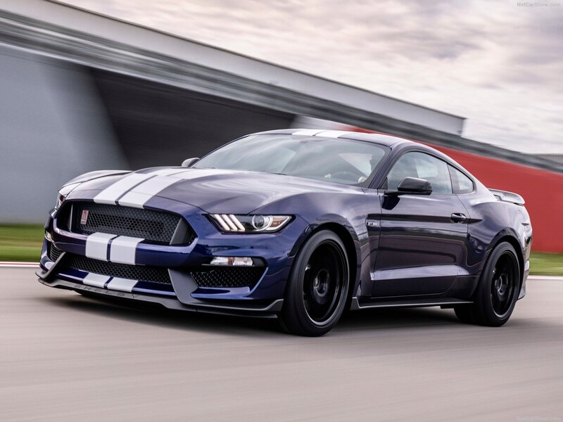 Blue Mustang Shelby — Dynamic