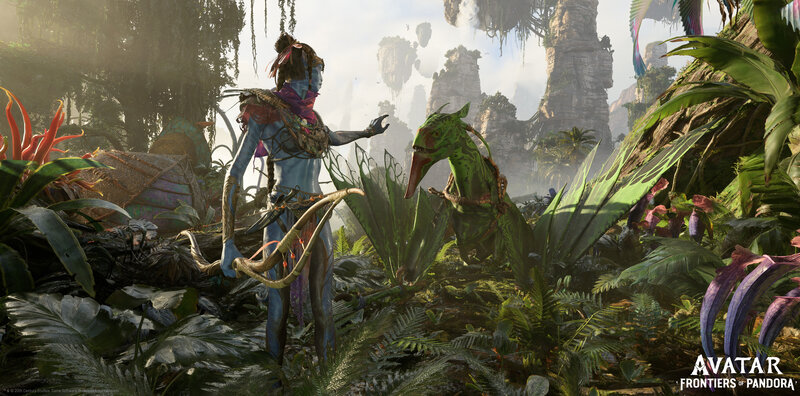 Blue Na'vi with Bow