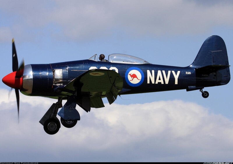Blue Naval Aircraft