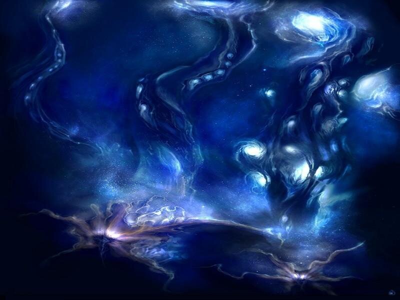 Blue Nebula Clouds