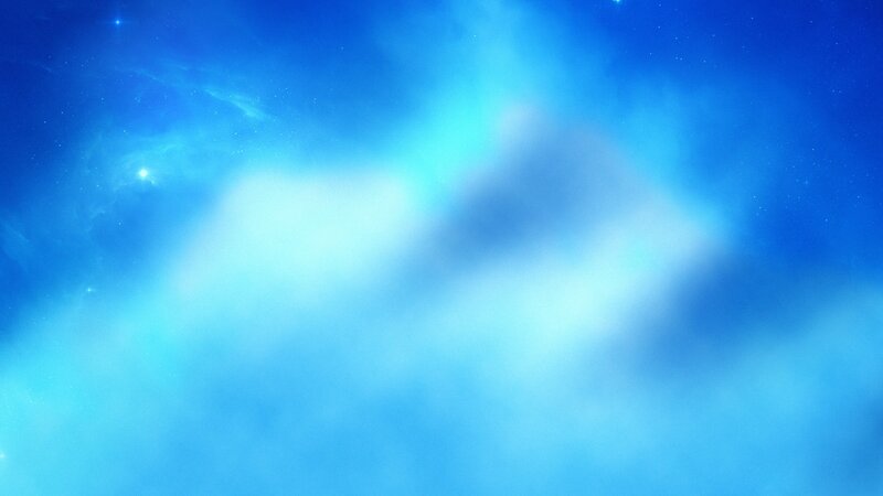 blue nebula space background