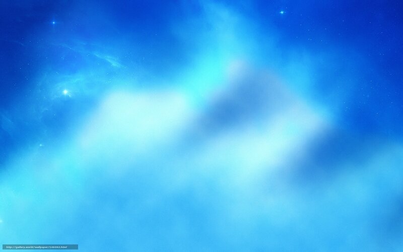 blue nebula space background