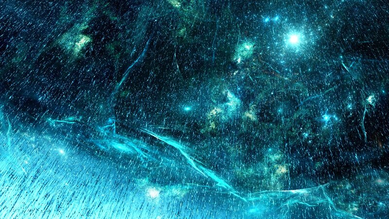 Blue Nebula with Stars — Dramatic, Digital Art, Cosmic Dust