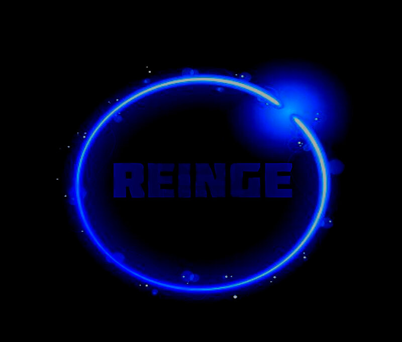 Blue Neon Circle