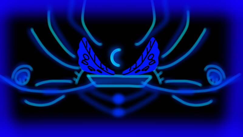 Blue Neon Crab