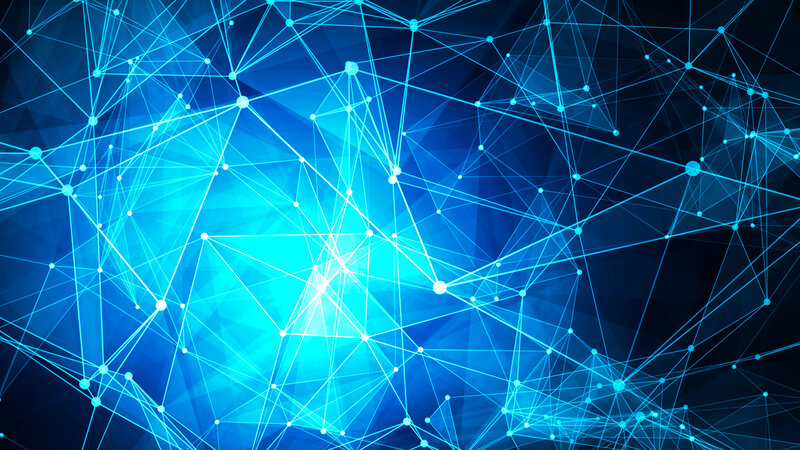 Blue Network Connections