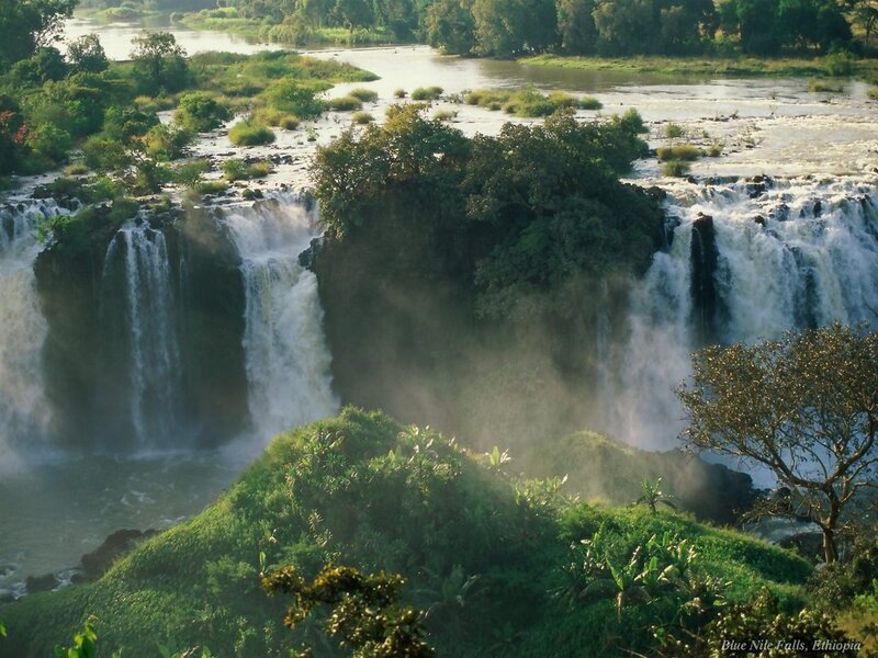 Blue Nile Falls in Ethiopia