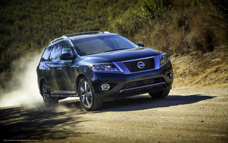 Blue Nissan Suv
