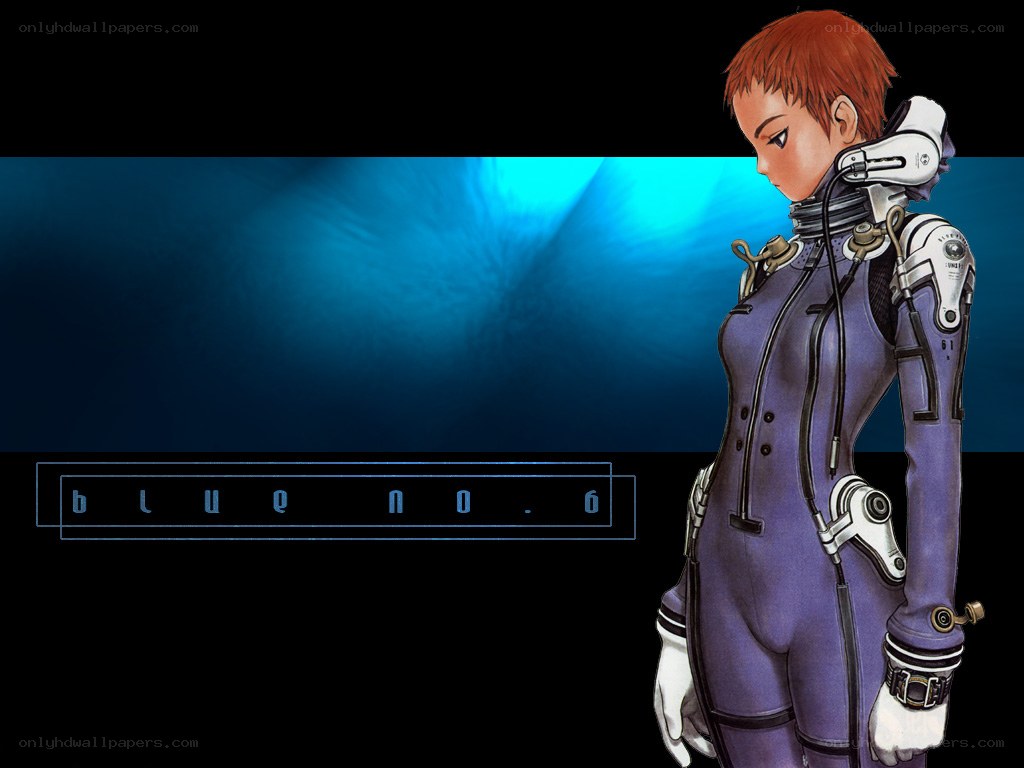 Blue No.6 character art