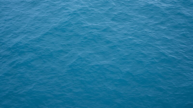 Blue Ocean Surface — Calm