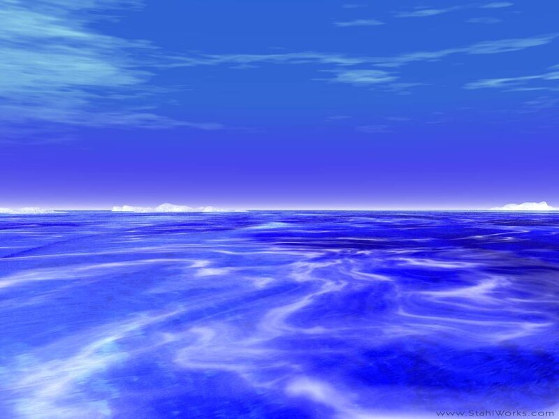 Blue Ocean Surface