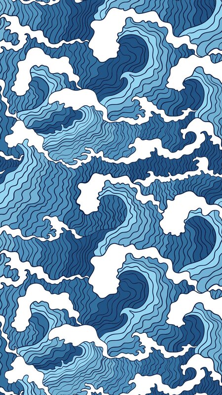 Blue Ocean Waves — Dynamic