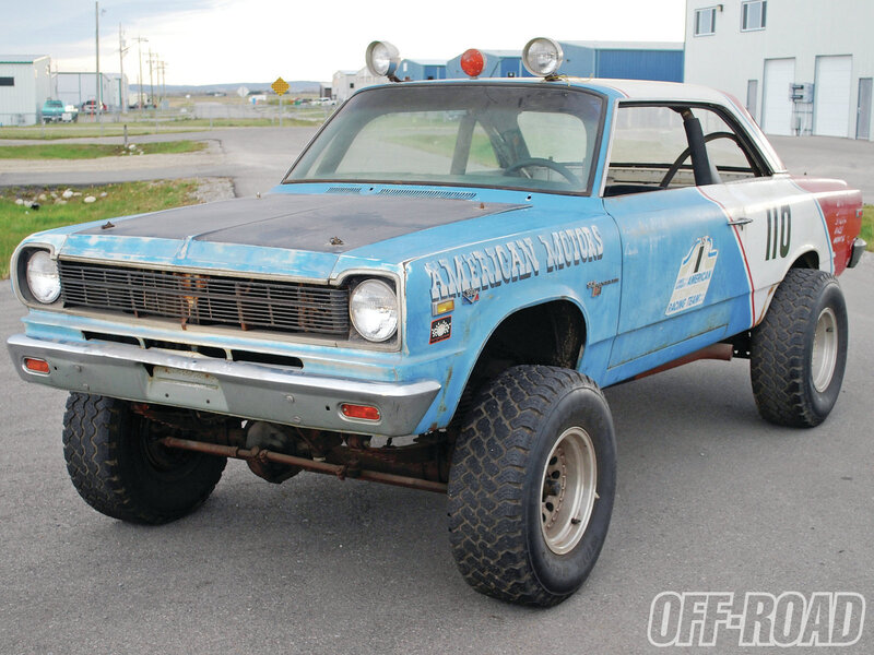 Blue Off-road Car