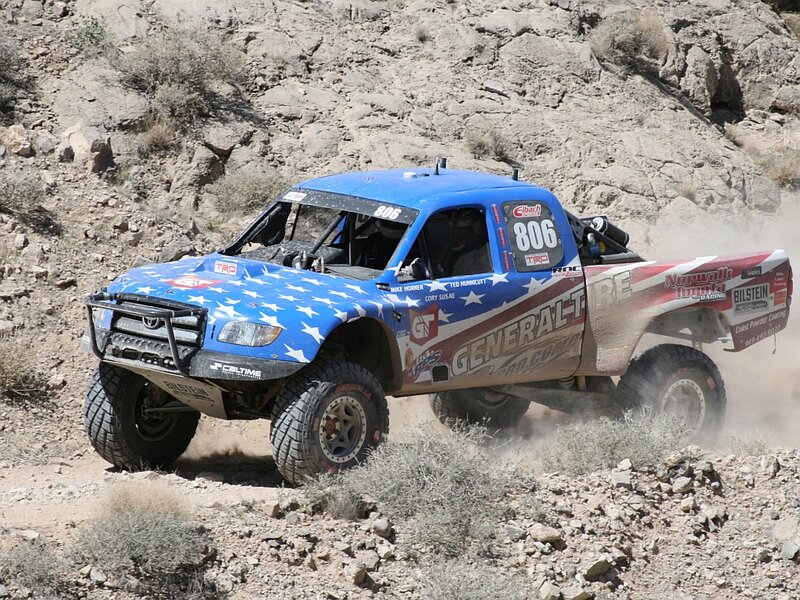 Blue Off-road Truck