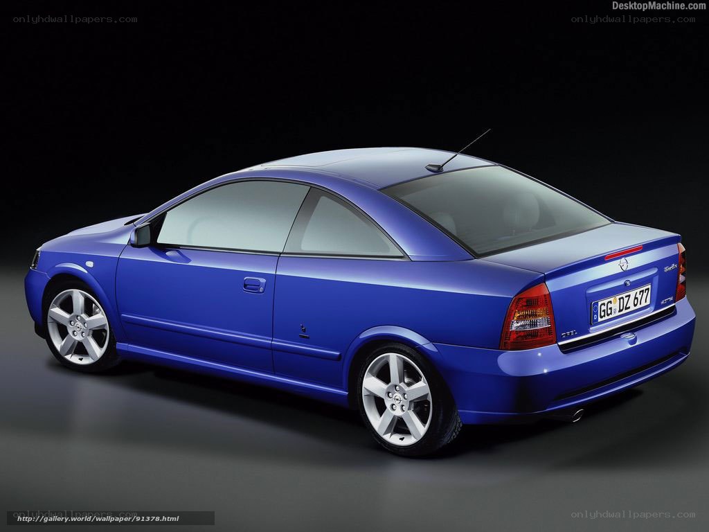 blue opel astra coupe