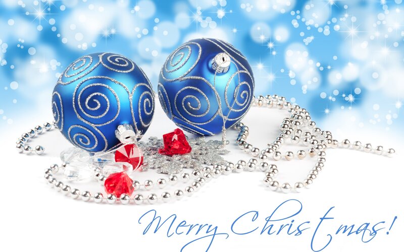 Blue Ornaments and Beads