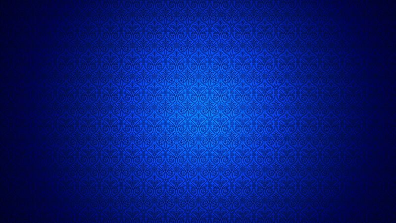 blue ornate pattern background
