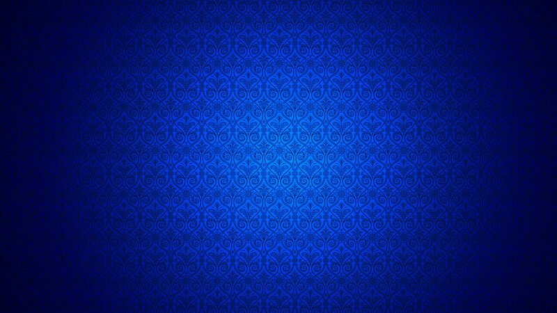 Blue Ornate Pattern — Calm