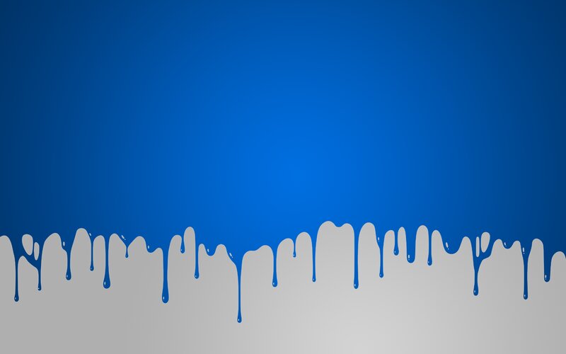 Blue Paint Dripping