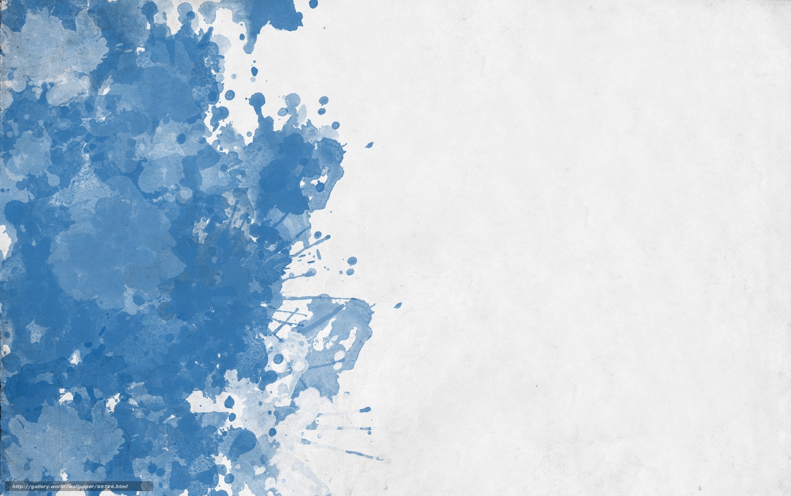 blue paint splatter background