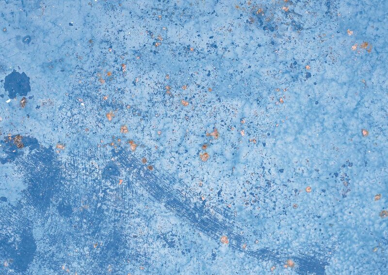 Blue Painted Surface