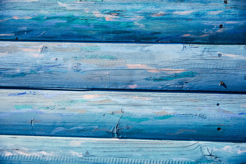 blue painted wood texture