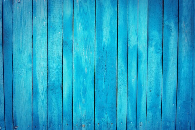 Blue Painted Wooden Planks — Neutral