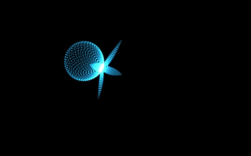 Blue Particle Starfish