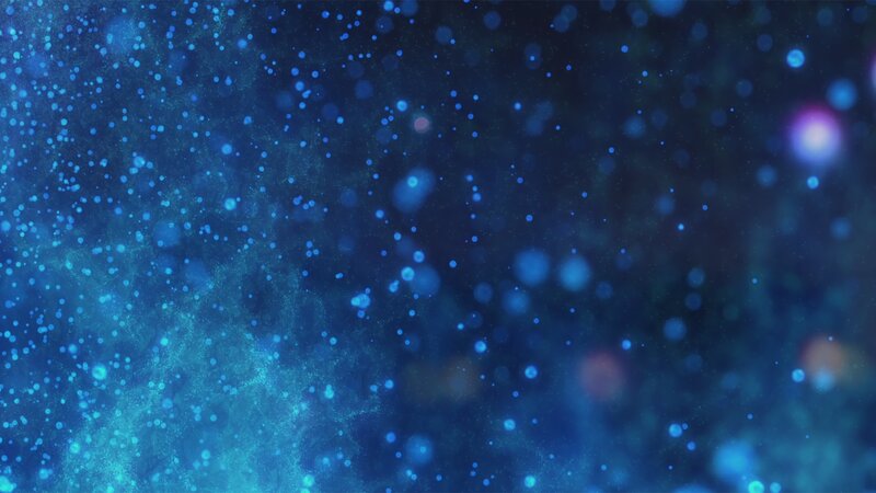 Blue Particles in Space