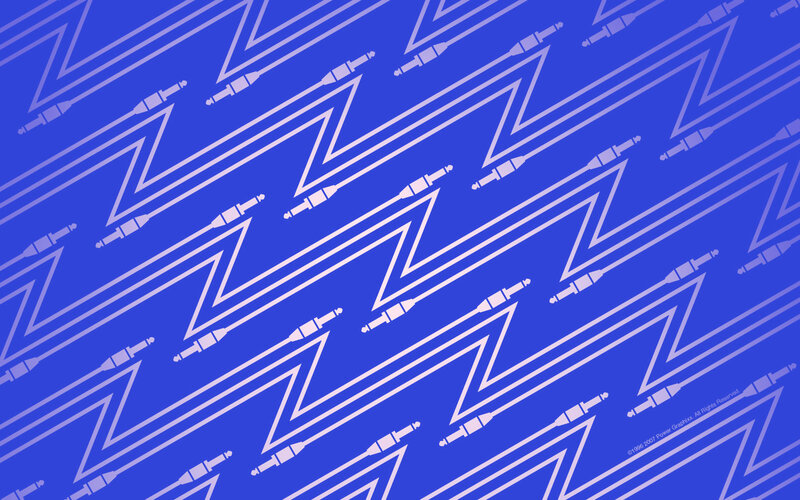 blue pattern with spark plugs