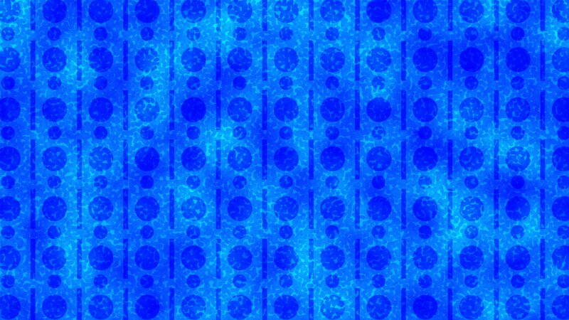 Blue Patterned Background — Calm, Abstract, Circles
