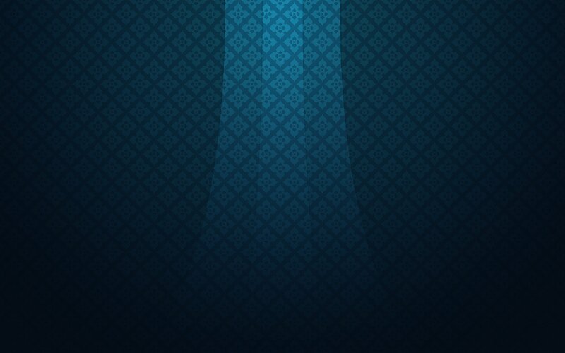 Blue Patterned Background — Dark, Digital Art, Pattern