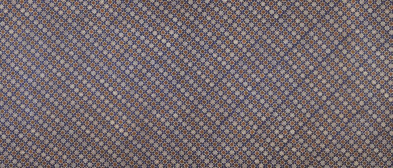 Blue Patterned Fabric — Calm, Abstract, Dots