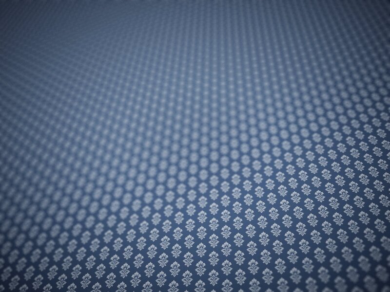 Blue Patterned Fabric — Calm, Abstract