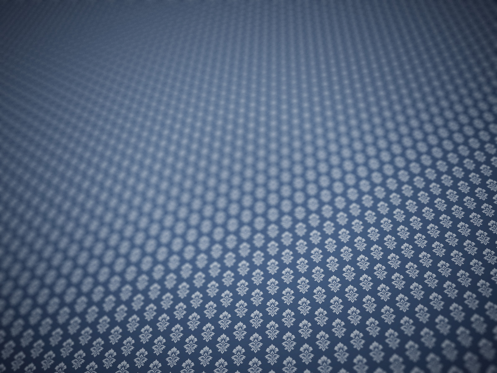 blue patterned surface