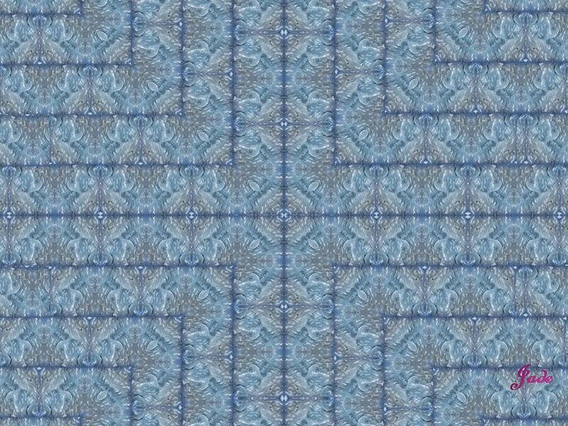 Blue Patterned Tile