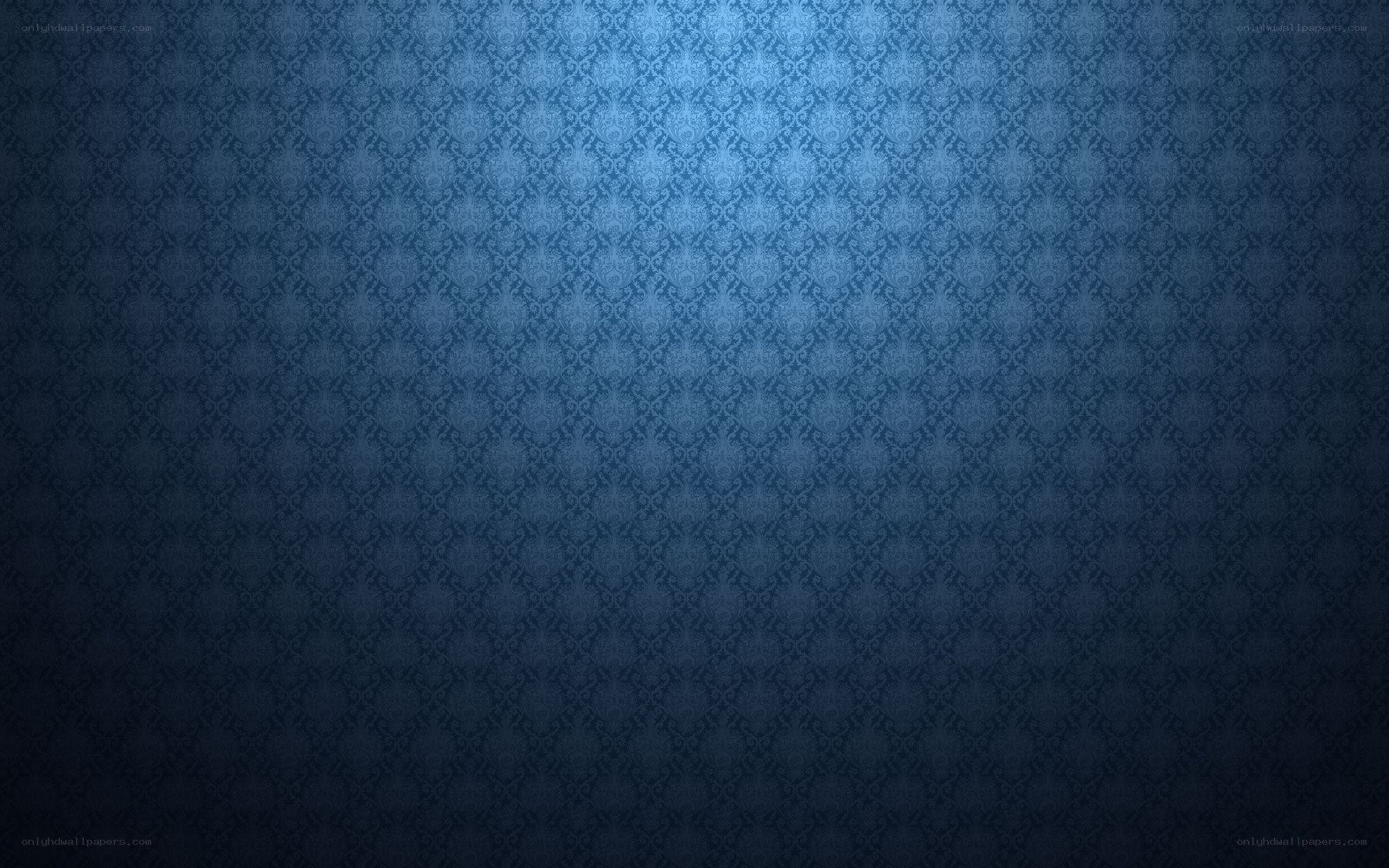 blue patterned wallpaper