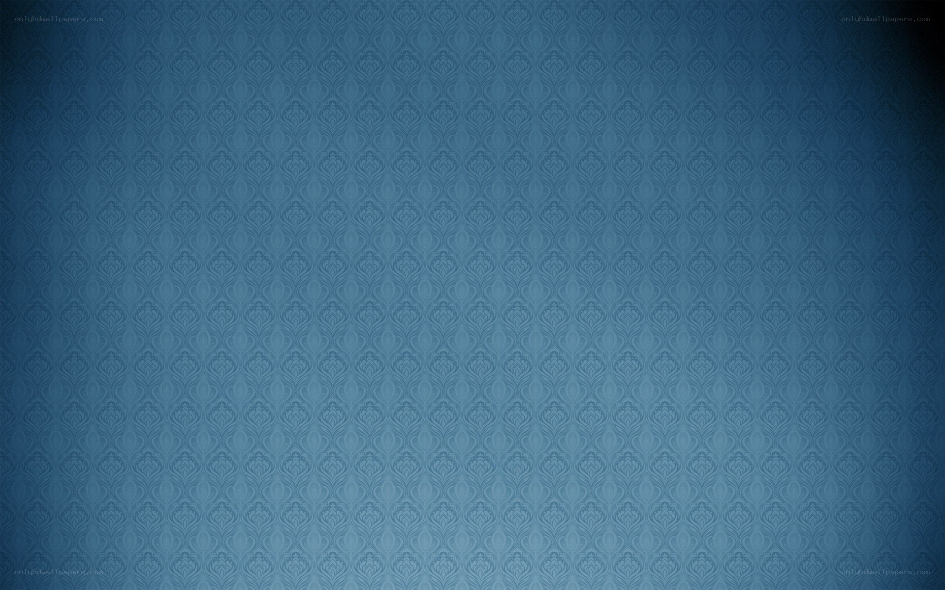 blue patterned wallpaper