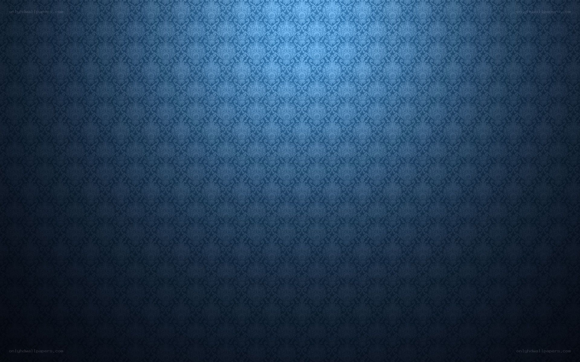 blue patterned wallpaper