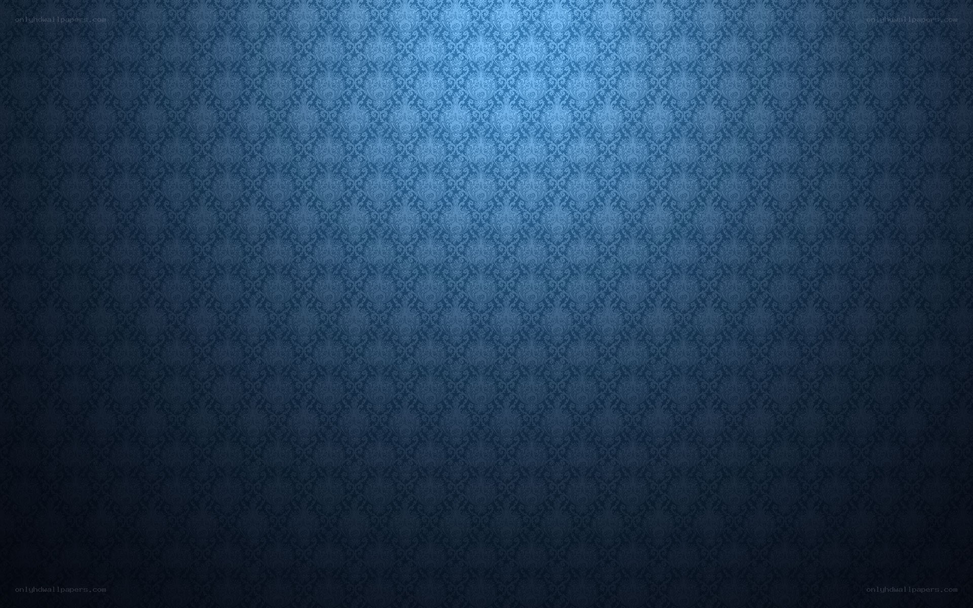 blue patterned wallpaper