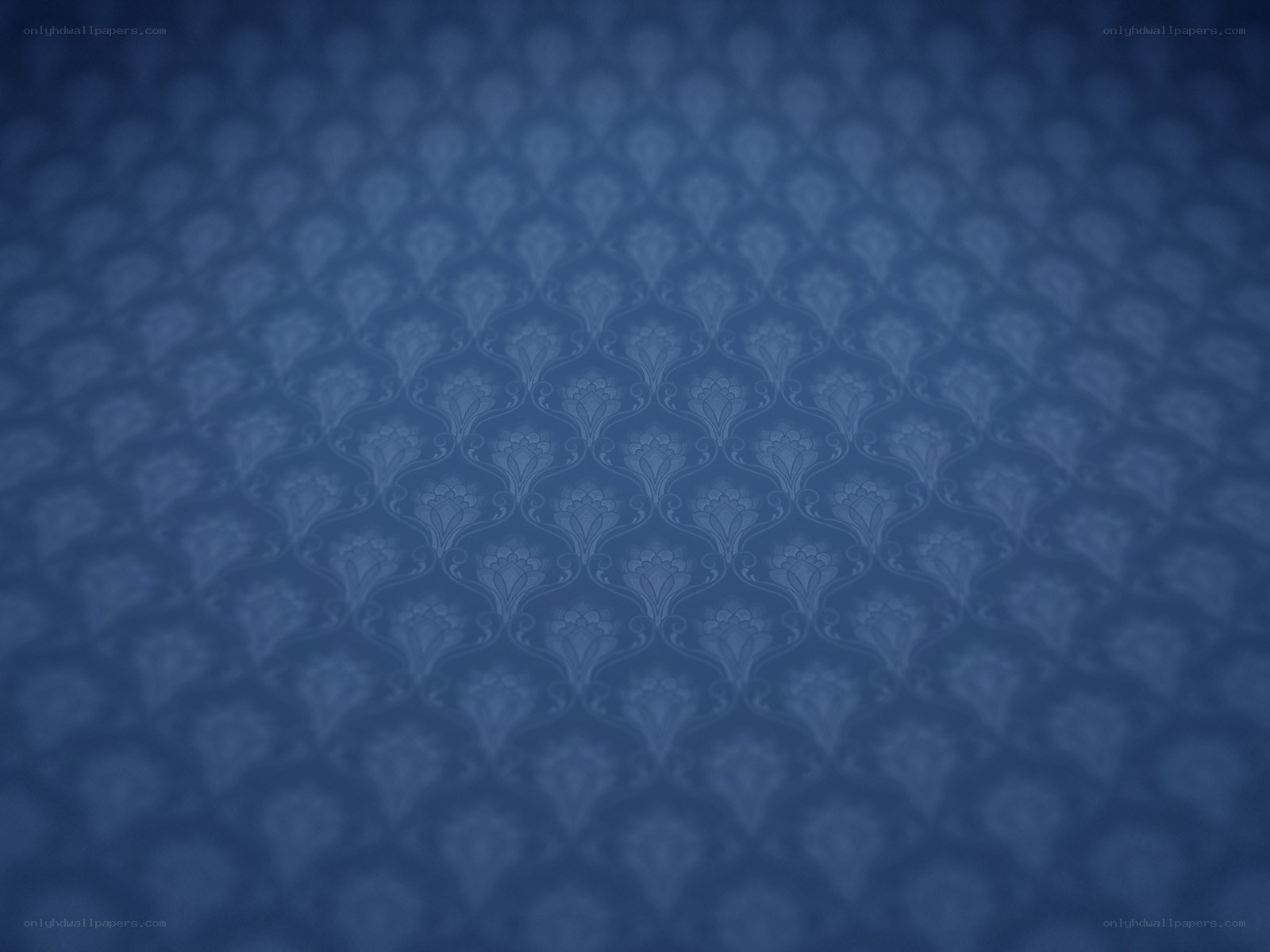 blue patterned wallpaper