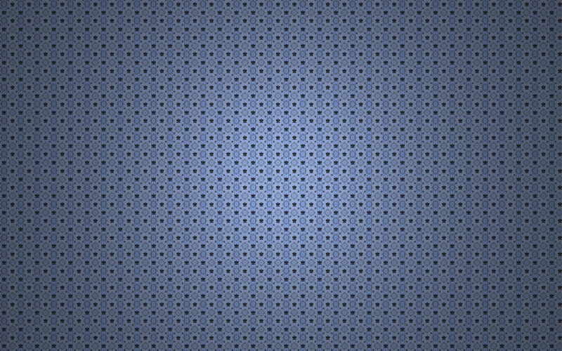Blue Patterned Wallpaper — Gray