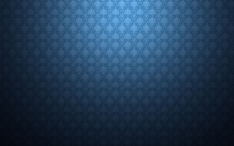 Blue Patterned Wallpaper — Lighting