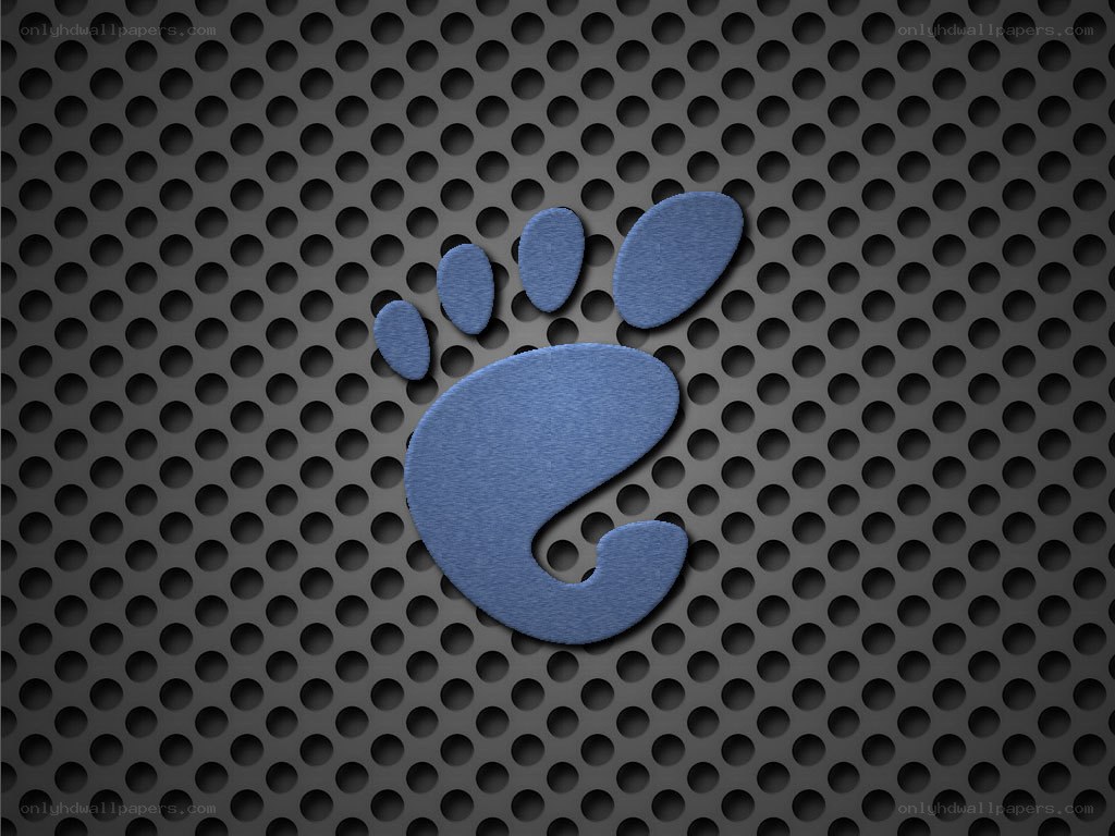 blue paw print on perforated metal