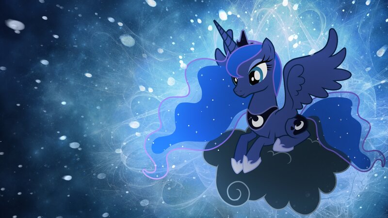 Blue Pegasus Pony — Serene