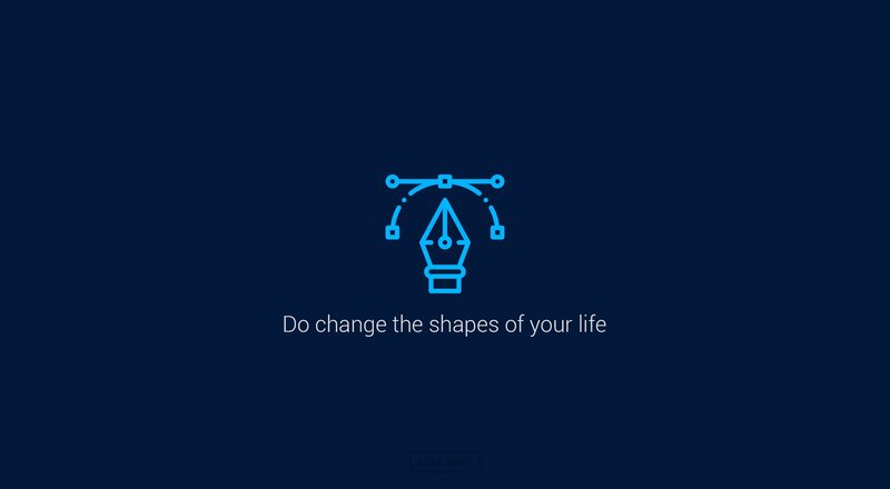 Blue Pen Icon